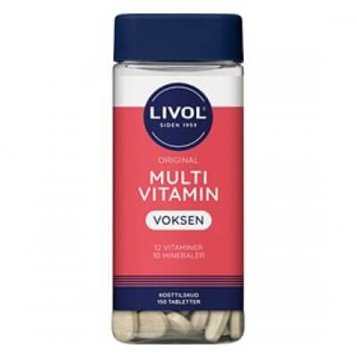 Livol Multi vitamin voksne 150 tab.