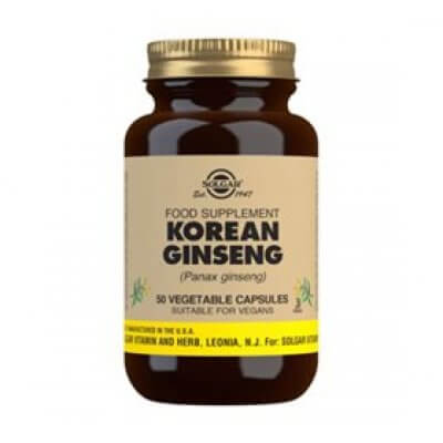 Solgar Korean Ginseng - 50 kap