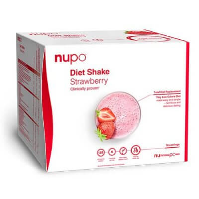Nupo Diet shake Valuepack Strawberry 960g
