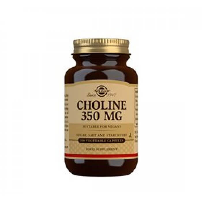 Solgar Choline 350mg - 100 kap.