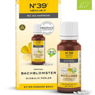 Bachflower No. 39® – Økologiske Globulix Perler 20g. - DATOVARE 31/01-2024