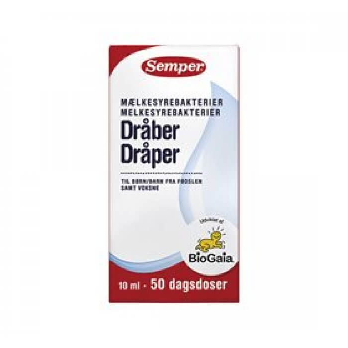 Semper BioGaia dråber 10ml.