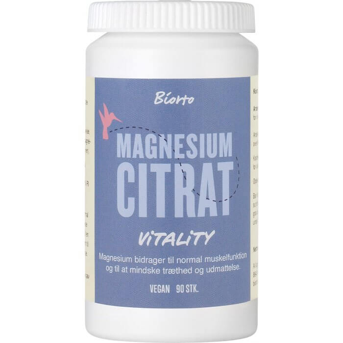 Biorto Magnesium Citrat Vitality 90 kaps. 