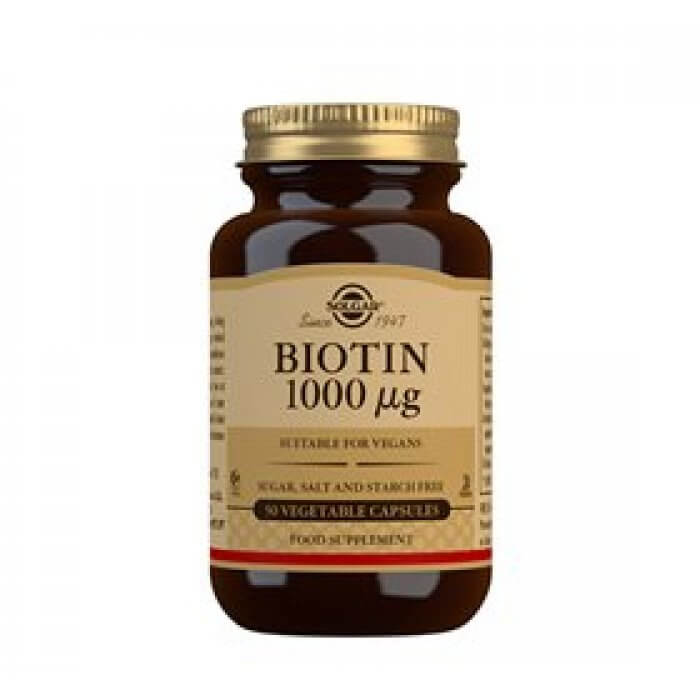 Solgar Biotin 1000ug 50 kps. DATOVARE