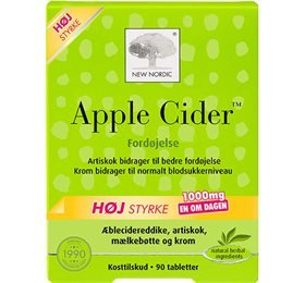 New Nordic Apple Cider 90 tabl. Høj styrke