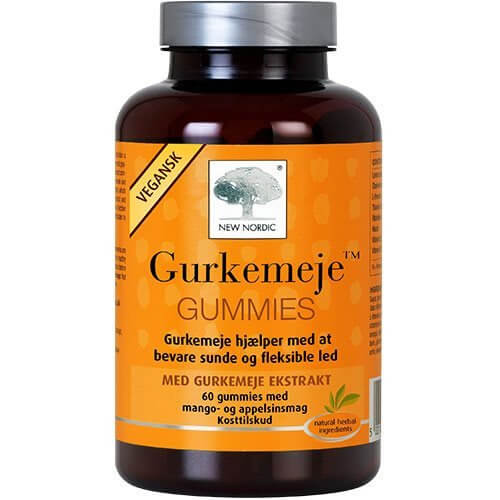New Nordic Gurkemeje Gummies 60 stk. 