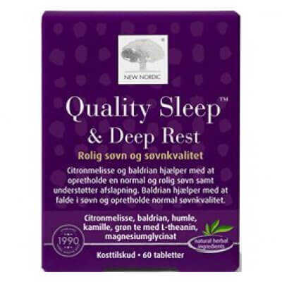 New Nordic Quality Sleep & Deep Rest 60 tabl. 