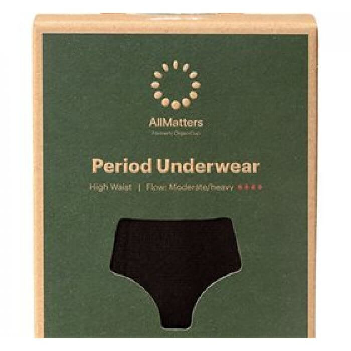 AllMatters Menstruationstrusse High Waist Underwear Moderate/heavy XXS