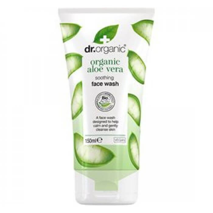 Dr Organic Aloe Vera Soothing Face Wash 150 ml