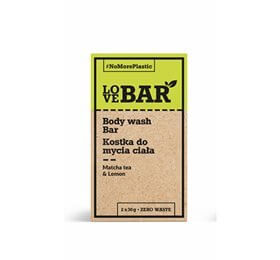 LoveBar Bodywash Bar m. Matcha te & Citron 60g. X