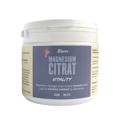 Biorto Magnesium Citrat Vitality • 360 kaps. 