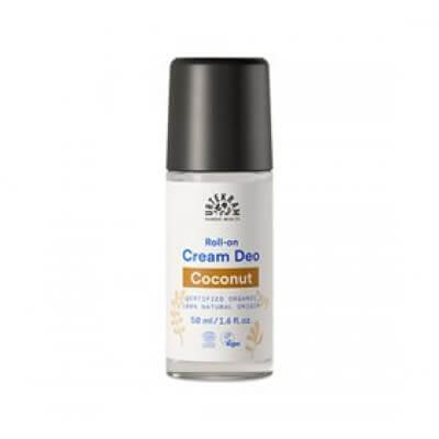 Urtekram Deo cream roll on coconut • 50ml.