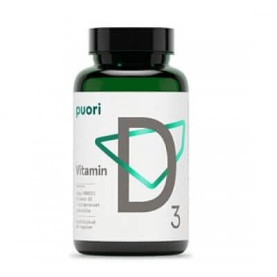 Puori Vitamin D3 10 mcg. • 60 kap.