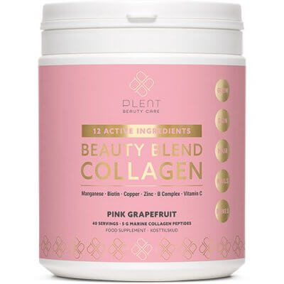 Plent Beauty Blend Collagen Pink Grapefruit 277g - 3 for 897,-