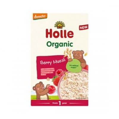 HOLLE Berry Müsli, fuldkornsbærmüsli Ø Demeter - 200g.    