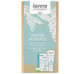 Lavera Gift Set Winter - værdi 79,95 kr Læbepomade + håndcreme