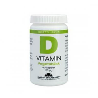 ND D3 vitamin 25 mcg vegetabilsk • 60 kps. DATOVARE