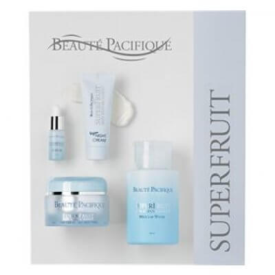 Beaute Pacifique Gaveæske Superfruit dagcreme 50ml, micellar water 160 ml & Natcreme 15 ml