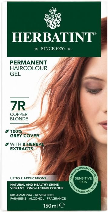 Herbatint 7R hårfarve Copper Blonde • 150ml    X