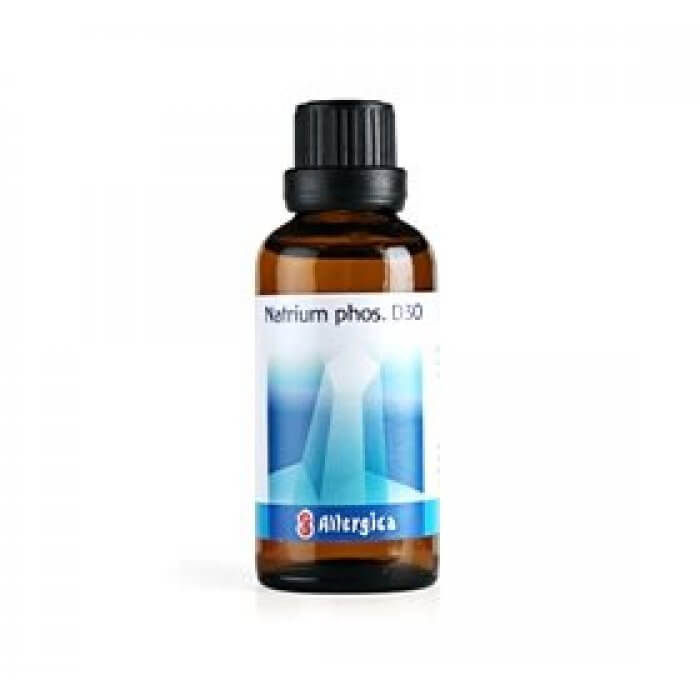 Allergica Natrium phos. D30 Cellesalt 9 • 50ml.