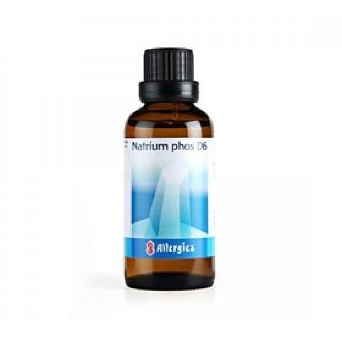 Allergica Natrium phos. D6 Cellesalt 9 50ml. 