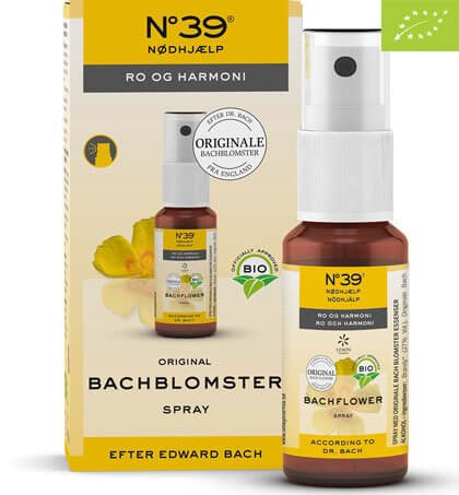 Bachflower No. 39® – Økologisk Spray • 20ml.