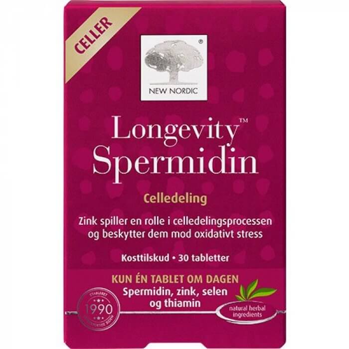 New Nordic Longevity Spermidin 30 tabl