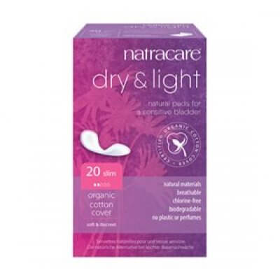 Natracare Dry & Light (inkontinens) 20 stk.