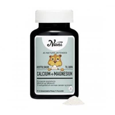 Nani Calcium+Magnesium børn 91 g.