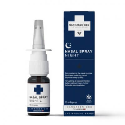 CANNASEN® CBD Nasal Spray Night • 15ml.