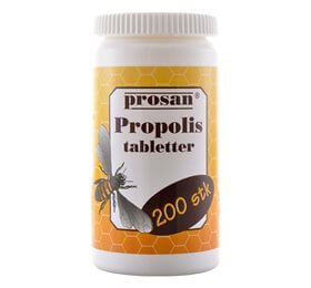 Prosan propolis tabletter • 200 tab. DATOVARE 08/2024