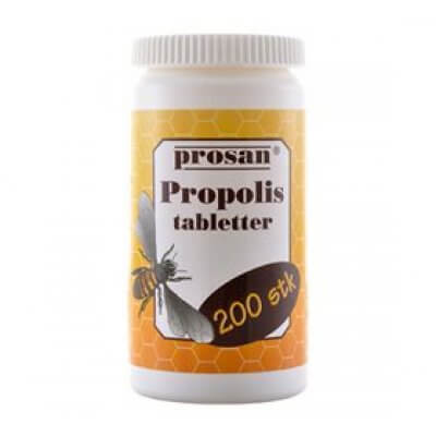 Prosan propolis tabletter • 200 tab. DATOVARE 08/2024