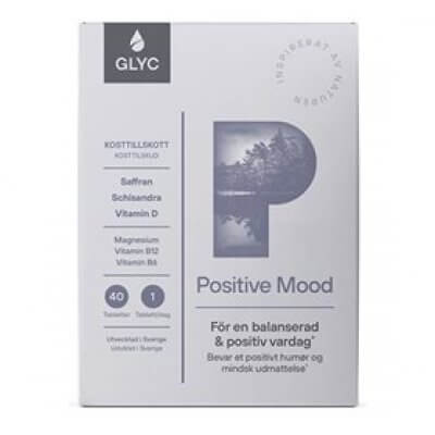 Glyc Positive Mood 40 tabletter