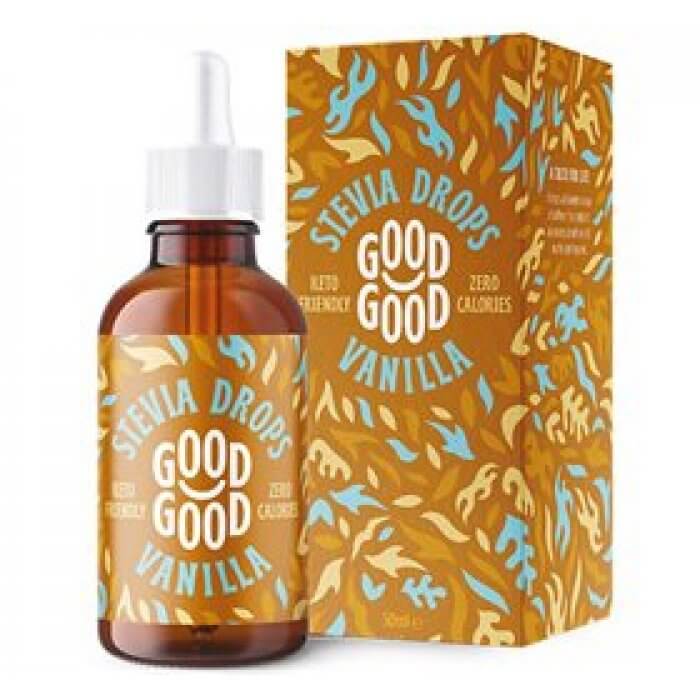 Stevia Dråber vanilje 50 ml