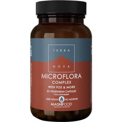 Terranova Microflora complex ( Hed tidligere Probiotic Complex ) 50 kapsler