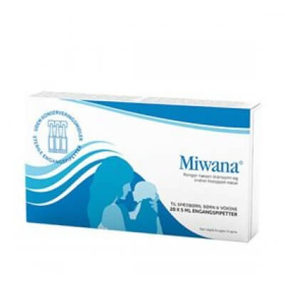 Miwana Næsedråber • 20 x 5 ml 