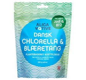 ALIGA AQTIVE Dansk Chlorella & Blæretang 200 g.