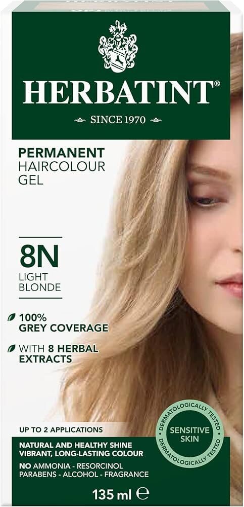 Herbatint 8N Light Blond • 150 ml.  X