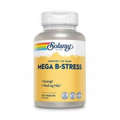 Solaray Mega B-Stress 120 kapsler