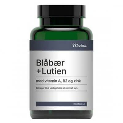 Mezina Blåbær og Lutein 90 tbl.