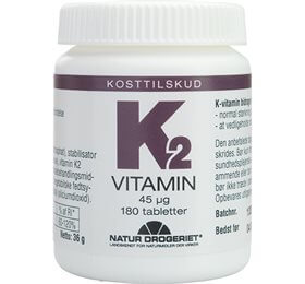Natur-Drogeriet K2-vitamin • 180 tab.