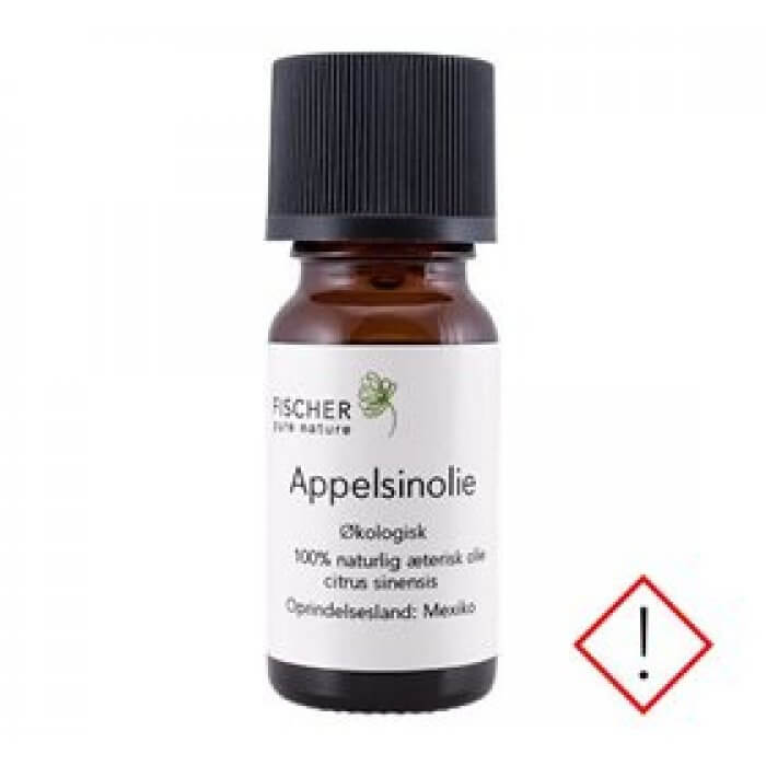 Fisher Pure Nature Appelsinolie æterisk øko • 10ml.