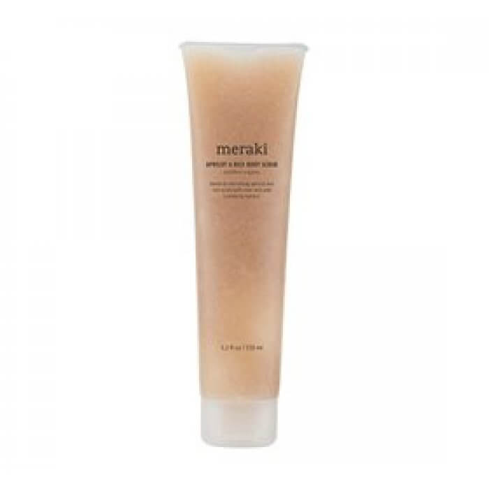 Meraki Apricot & rice body scrub • 150 ml