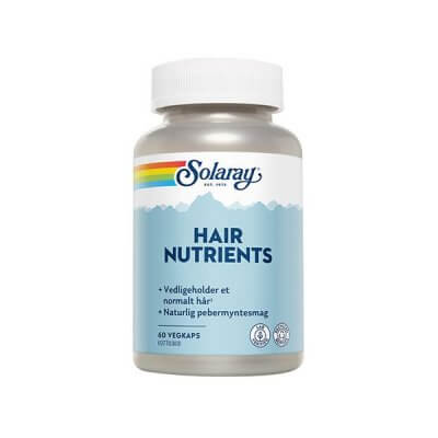 Solaray Hair Nutrients • 60 kap.