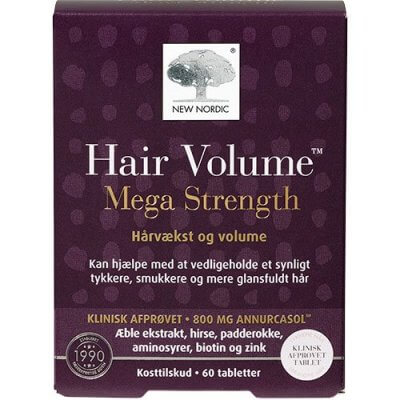 New Nordic Hair Volume Mega Strength 60 tabl. 