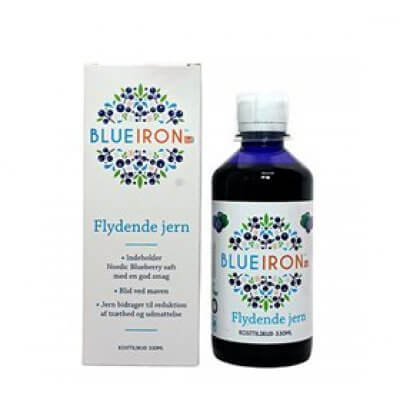 Blueiron flydende jerntilskud 330 ml.