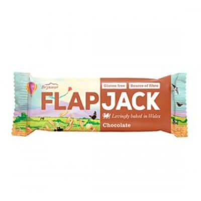 Flapjack m. chokolade 80g.