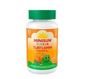 Minisun Turtlemin D-vitamin Junior • 60 gum