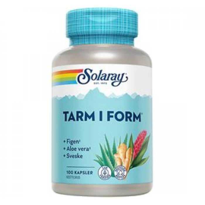 Solaray Tarm i Form 100 kaps. 