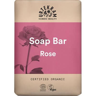 Urtekram rose sæbe bar 